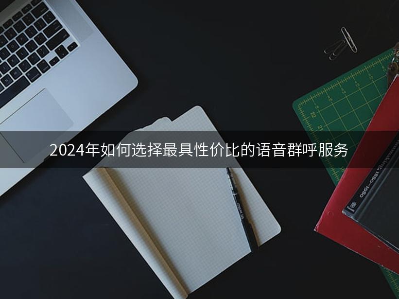 2024年如何选择最具性价比的语音群呼服务