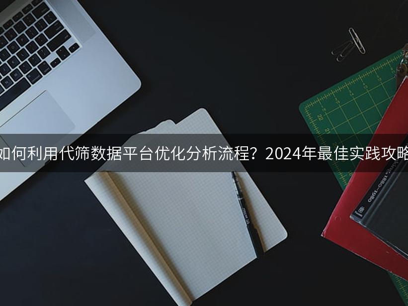 如何利用代筛数据平台优化分析流程？2024年最佳实践攻略