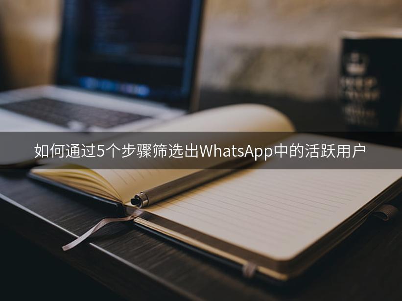 如何通过5个步骤筛选出WhatsApp中的活跃用户